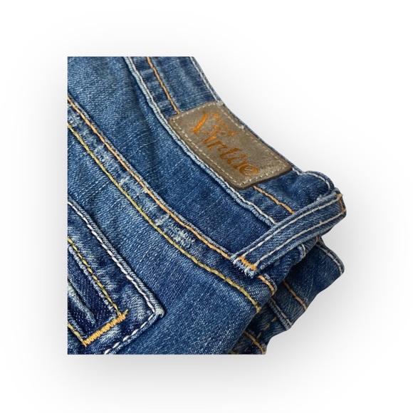 new Denim of Virtue ㋛ Y2K Patience Button Pocket Denim Jeans ㋛ Old Stone ㋛ 31 ㋛ - Picture 7 of 16